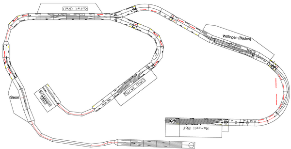 Arrangement 2008 in verschlungener E Form 
